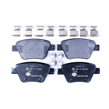 Hella Brake Pad Set, disc brake 355014021
