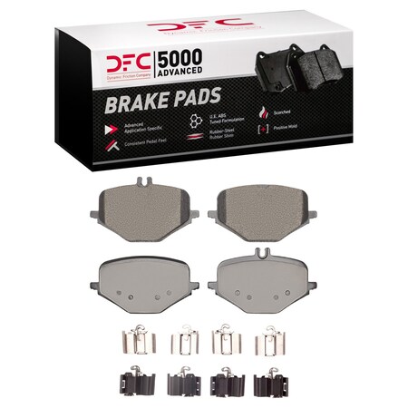 Dfc 5000 Advanced Disc Brake Pad Set,  1551-2239-01