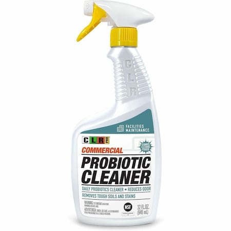Clr Pro Commercial Probiotic Cleaner, Lemon Scent, 32 oz Spray Bottle, 6PK, 6PK FMCPC326PRO