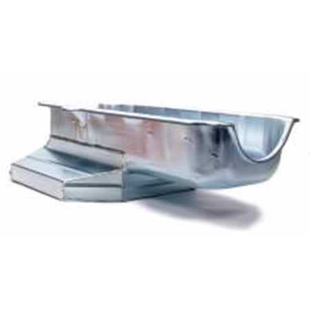 Auto Usa CP106LTRB 6.5 in. Deep Circle Track Oil Pan with Kickout for 86-Up Small Block Chevy AU1395188