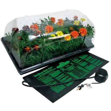 Hydrofarm 72 Cell Pack 6in. Dome Hot House With Heat Mat & Tray CK64060