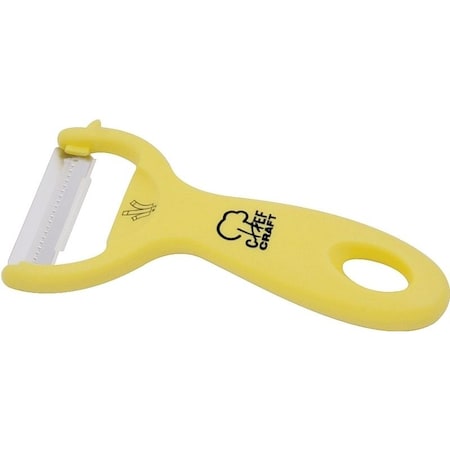 Chef Craft Peeler, Plastic/Stainless Steel, Yellow 21643