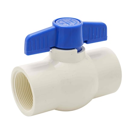 Proline Series Schedule Ball Valve, Pvc, 40, Ips 1-1/2" PK4 107-137