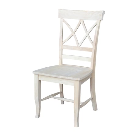 Whitewood Industries Chairs, Wood Back, 40 W 22.2 H C-43P