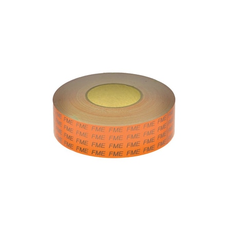 Ty-Flot Printed Duct Tape, Orange, 2 in TPFMEOR