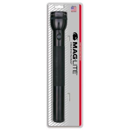 Mag Instrument Black 4 D Cell Maglite Flashlight S4D016
