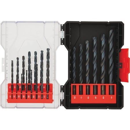 Do It Best Black Oxide Drill Bit Set, 21-Piece QJDIB-PTASET-006A