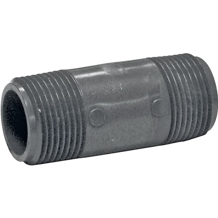 Lasco 210030 Pipe Nipple, 1 in, PVC, SCH 80 Schedule, 3 in L P-1-3