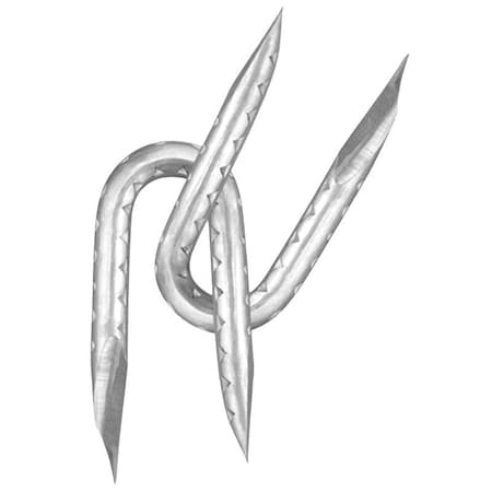 Rangemaster Rangemaster 7466 Fence Staple, 1-1/4 in L, Galvanized 7466