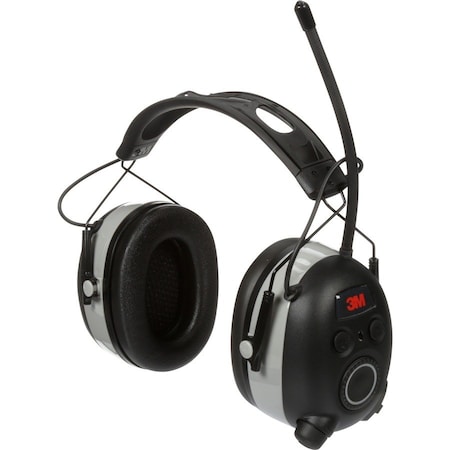 3M WorkTunes 24 dB Soft Foam Bluetooth Earplugs/Earphones w/Mic Black 1 pair 90572-DC