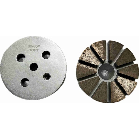 Vantage Product Metal Bond, Diamond Tooling MD-TQC10SEG-6080S-Straight