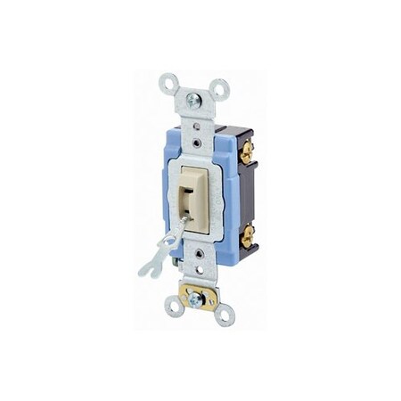 Leviton AC Quiet Switch, Ivory, 4.1 in H 1201-2IL