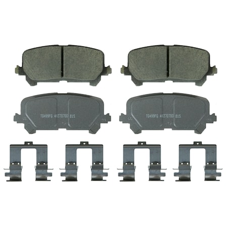 Wagner Brakes Disc Brake Pad Set-QC1724 QC1724