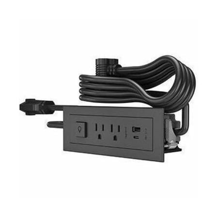 Legrand Plug-In Charger, 2.5" H x 7.1" W x 2.1" D RDSZCBK10