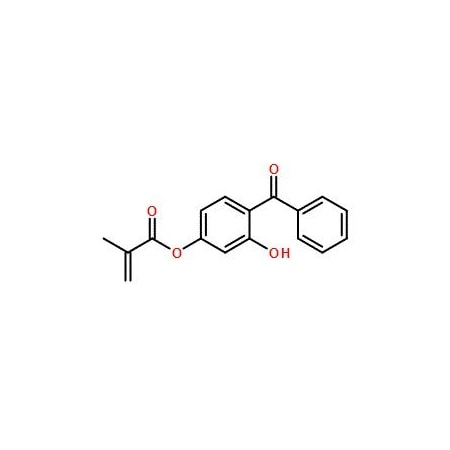 Ak Scientific 4-Methacryloxy-2-hydroxybenzophenone, (3000 ppm MEHQ as stabilizer) (1g), CAS 2035-72-5 0432AB-1g