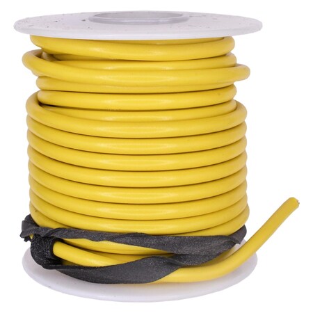 Auveco 14 Gauge Yellow 25 Feet Pvc Primary Wire 15240