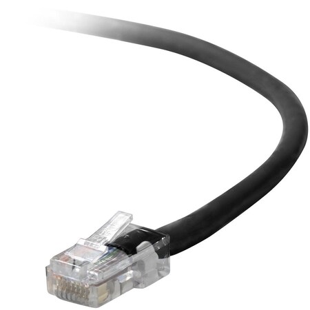 Belkin Patch Cable - Rj-45 (M) - Rj-45 (M) - 15 Ft - Utp - ( Cat 5E ) - Black A3L791-15-BLK
