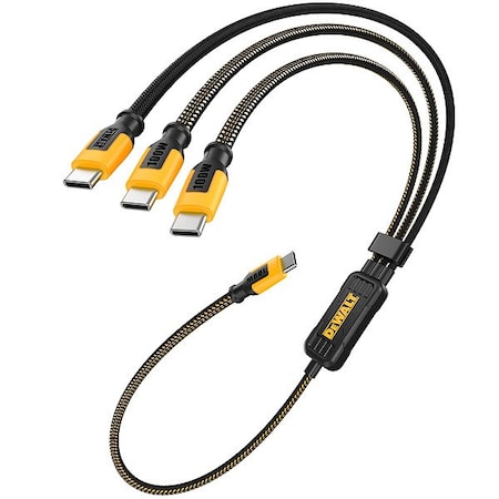 Dewalt USB Cable, Type C, Type C, 6 ft L 131 0099 DW2