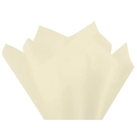 Nashville Wraps Cream Color Tissue Paper, 20x30, 480PK CTFCM
