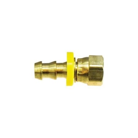 Midland Industries CONNECTOR SWVL 1IN HOSE BARBED 1IN BRS 308-1616