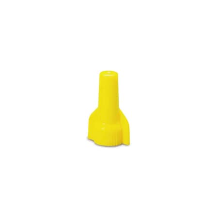 Gb WingGard Wire Connector 8 to 12 AWG Wire Steel Contact Nylon Housing Material Yellow, 25PK 25-084