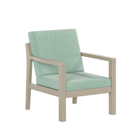 Polybird BREEZE DEEP SEAT CHAIR WEATHERWOOD POLYBIRD P100-WW-CASP