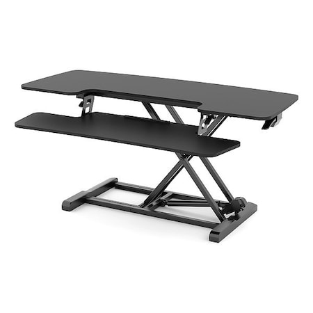 Flexispot Standing Desk Converter, Black, 44 lb Cap. M7-E-42B