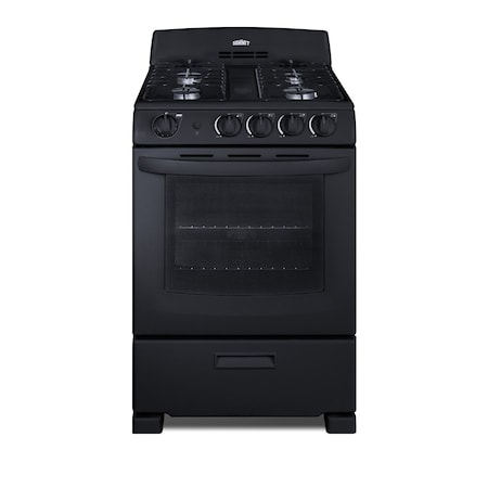 Summit 24in Wide Gas Range RG2402B