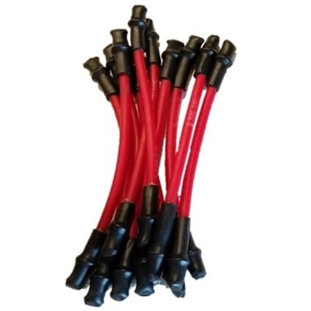 Mor-Medical International Maximus Strength Trainer Medium Level 2 Resistance Tubes for Male Shoe, Red - Set of 12 MSTM-RL2