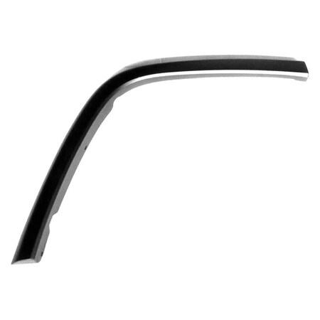 Geared2Golf Right Hand Rear Wheel Opening Molding for 2014-2019 Grand Cherokee, Black GE1604506