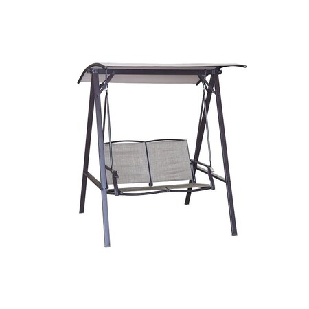 Seasonal Trends Swing, 450 lbs Seating, Steel Frame, Dark Brown Frame YN8091