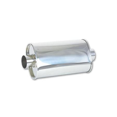 Superjock 1103 Stainless Steel Case Exhaust Muffler - 3 In. SU351192