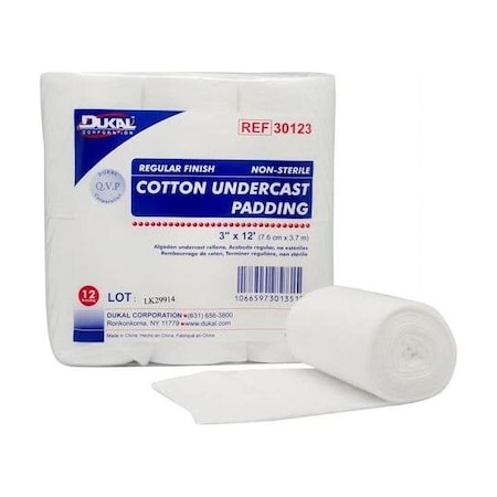 Dukal 3 in. x 4 yards Cotton Undercast Padding, Regular 30123
