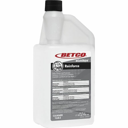 Betco Elevate Reinforce Daily Cleaner and Protectant, Citrus Scent, 32 fl oz, 6PK 16834800