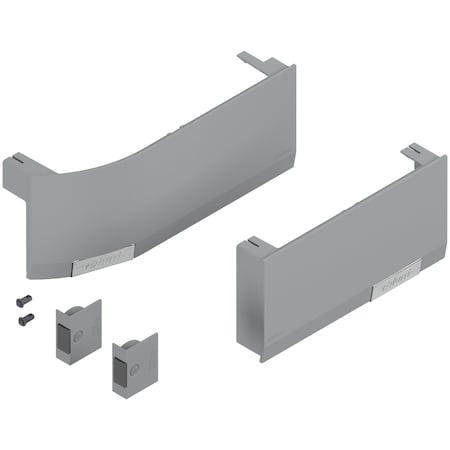 Blum Light Gray Aventos HK-Top Series Cover Set for Servodrive Applications with Switches 23K8000.NA