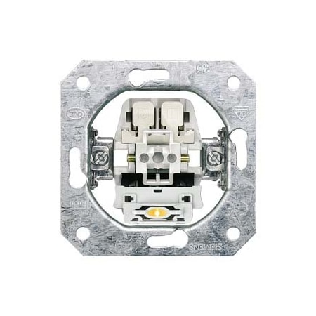 Siemens DELTA pushbutton device insert, UP with continuous lighting 1 change-over 5TD2117