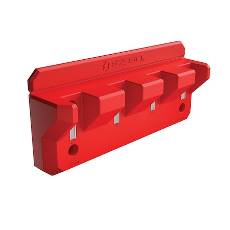 Ezred Ez Red Branded 4-Pry Bar Magnetic Holder EZPB4-R