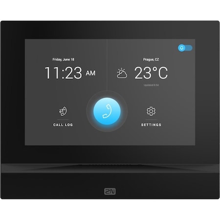 Axis 2N Indoor View Video Master Station - 7" TouchscreenTempered Glass - Residential, Office 02087-001