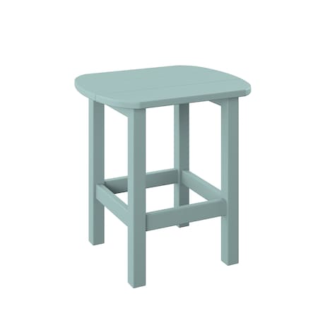 Polybird OVAL END TABLE.      SAGE POLYBIRD P52