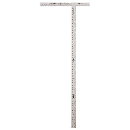 Empire Heavy-Duty T-Square, 0 to 53-7/8 in, Aluminum 418-54