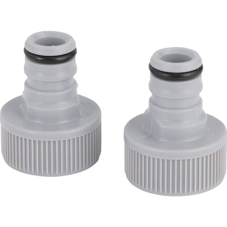 Best Garden Female Poly Faucet Quick Connect Connector, 2PK 37018-2PK