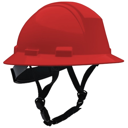 Pip Hard Hat, Full Brim, Kilimanjaro, Red 280-HP642RM-CH-15