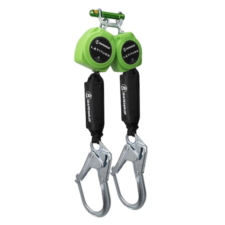 Safewaze Latitude 11ft Dual Web SRL: 9013 BWB, Rebar Hooks 024-5428