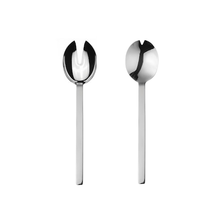 Mepra Stile By Pininfarina Salad Serving Set - 2 Pcs. - Mirror 107522122