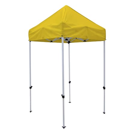 Showdown Displays 5 Ft Economy Tent Kit (Unimprinted) - Lemon 241500-LEMO