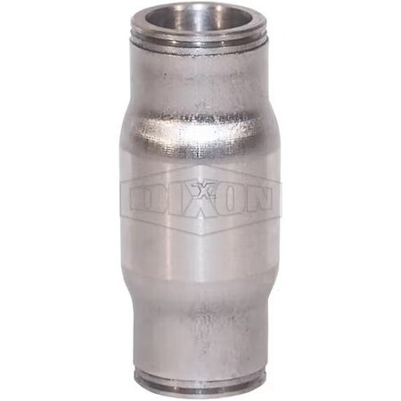 Dixon Legris by  Push-In Union, 3/8 in Nominal, Tube, 290 psi Pressure, SS, Domestic 38066000