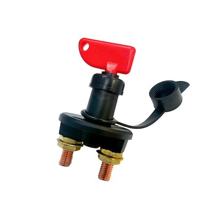 Switch Components 300A Battery Disconnect with removable key, OFF-ON, IP57 BD2-DC