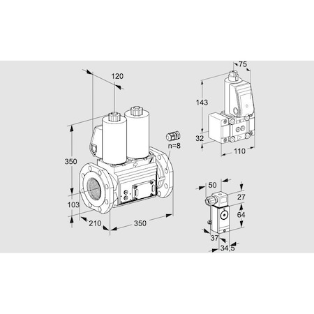 Honeywell Kromschroder VCS8100F05NNWL3E/P3B-/3-PP KS88206580
