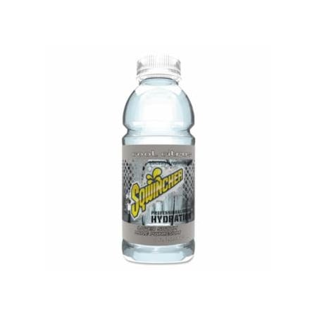 Sqwincher Ready-To-Drink, 20 oz, Wide-Mouth Bottle, Cool Citrus, 24PK 690-159030531