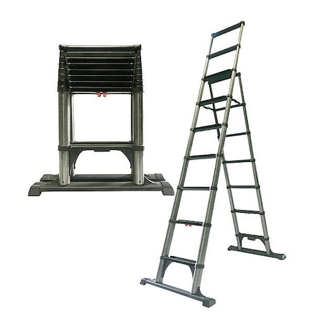 Telesteps Stepladder, Kevlar Composite, 8.5 ft 125EKS